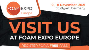 Mit der Standnummer 235 ist die SUMTEQ GmbH Aussteller auf der Foam Expo Europe